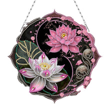 Load image into Gallery viewer, Acrylic Diamond Painting Hanging Pendant Diamond Art Window Pendants (C)