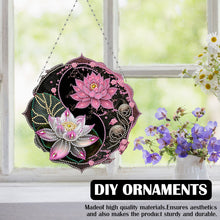 Load image into Gallery viewer, Acrylic Diamond Painting Hanging Pendant Diamond Art Window Pendants (C)