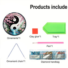 Load image into Gallery viewer, Acrylic Diamond Painting Hanging Pendant Diamond Art Window Pendants (E)