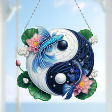 Load image into Gallery viewer, Acrylic Diamond Painting Hanging Pendant Diamond Art Window Pendants (I)