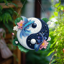 Load image into Gallery viewer, Acrylic Diamond Painting Hanging Pendant Diamond Art Window Pendants (I)