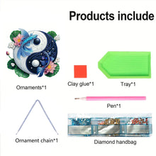 Load image into Gallery viewer, Acrylic Diamond Painting Hanging Pendant Diamond Art Window Pendants (I)