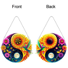 Load image into Gallery viewer, Acrylic Diamond Painting Hanging Pendant Diamond Art Window Pendants (J)