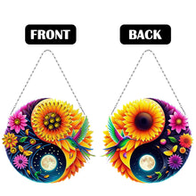 Load image into Gallery viewer, Acrylic Diamond Painting Hanging Pendant Diamond Art Window Pendants (J)