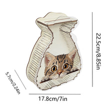 Load image into Gallery viewer, Acrylic Wooden Cat DIY Money Storage Box Diamond Art Decors for Adults Beginners