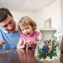 Load image into Gallery viewer, Acrylic Wooden Cat DIY Money Storage Box Diamond Art Decors for Adults Beginners