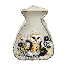 Load image into Gallery viewer, Acrylic Wooden Cat DIY Money Storage Box Diamond Art Decors for Adults Beginners