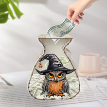 Load image into Gallery viewer, Acrylic Wooden Cat DIY Money Storage Box Diamond Art Decors for Adults Beginners