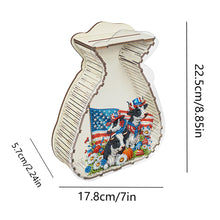 Load image into Gallery viewer, Acrylic Wooden Cat DIY Money Storage Box Diamond Art Decors for Adults Beginners