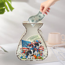 Load image into Gallery viewer, Acrylic Wooden Cat DIY Money Storage Box Diamond Art Decors for Adults Beginners