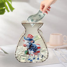 Load image into Gallery viewer, Acrylic Wooden Cat DIY Money Storage Box Diamond Art Decors for Adults Beginners