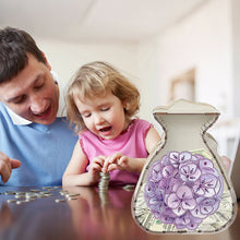 Load image into Gallery viewer, Acrylic Wooden Cat DIY Money Storage Box Diamond Art Decors for Adults Beginners