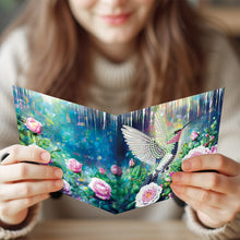 Load image into Gallery viewer, 8pcs Diamond Painting Greeting Cards Handmade Diamond Art Cards for Adults (A)
