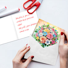 Load image into Gallery viewer, 12pcs Diamond Painting Greeting Cards Handmade Diamond Art Cards for Adults (B)