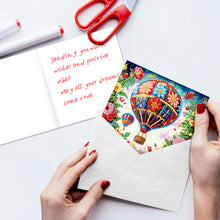 Load image into Gallery viewer, 12pcs Diamond Painting Greeting Cards Handmade Diamond Art Cards for Adults (C)
