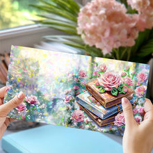 Load image into Gallery viewer, 8pcs Diamond Painting Greeting Cards Handmade Diamond Art Cards for Adults (D)