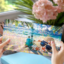 Load image into Gallery viewer, 8pcs Diamond Painting Greeting Cards Handmade Diamond Art Cards for Adults (I)