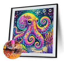 Load image into Gallery viewer, Diamond Painting - Partial Special Shaped - Octopus (30*30CM)