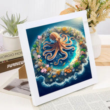 Load image into Gallery viewer, Diamond Painting - Partial Special Shaped - Octopus (30*30CM)