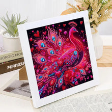 Load image into Gallery viewer, Diamond Painting - Partial Special Shaped - Peacock (30*30CM)