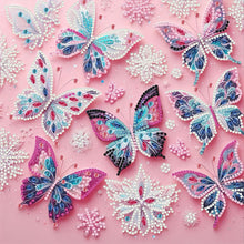 Load image into Gallery viewer, Diamond Painting - Partial Special Shaped - Butterfly (30*30CM)