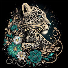 Load image into Gallery viewer, Diamond Painting - Partial Special Shaped - Leopard (30*30CM)