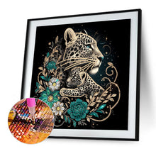 Load image into Gallery viewer, Diamond Painting - Partial Special Shaped - Leopard (30*30CM)