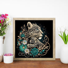 Load image into Gallery viewer, Diamond Painting - Partial Special Shaped - Leopard (30*30CM)