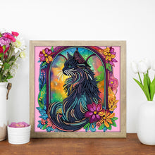 Load image into Gallery viewer, Diamond Painting - Partial Special Shaped - Black Cat (30*30CM)