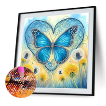 Load image into Gallery viewer, Diamond Painting - Partial Special Shaped - Butterfly (30*30CM)