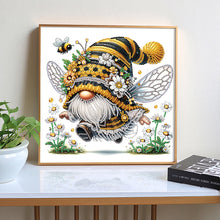 Load image into Gallery viewer, Diamond Painting - Partial Special Shaped - Bee Gnome (30*30CM)