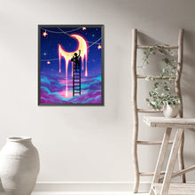 Load image into Gallery viewer, AB Diamond Painting - Full Round - Man Who Draws The Starry Sky (40*50CM)