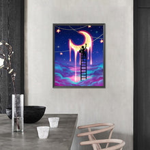 Load image into Gallery viewer, AB Diamond Painting - Full Round - Man Who Draws The Starry Sky (40*50CM)
