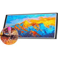 Load image into Gallery viewer, Diamond Painting - Full Square - Sunshine Golden Mountain (80*40CM)