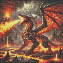 Load image into Gallery viewer, Diamond Painting - Full Round - Dragon (40*40CM)