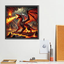 Load image into Gallery viewer, Diamond Painting - Full Round - Dragon (40*40CM)