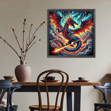 Load image into Gallery viewer, Diamond Painting - Full Round - Dragon (40*40CM)