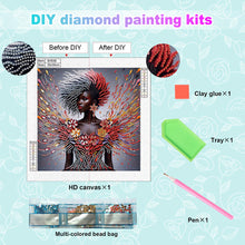 Load image into Gallery viewer, Diamond Painting - Partial Special Shaped - Elegant Black Beauty (30*30CM)