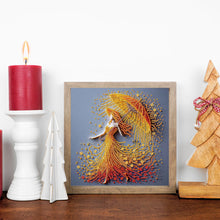 Load image into Gallery viewer, Diamond Painting - Partial Special Shaped - Elegant Umbrella Beauty (30*30CM)