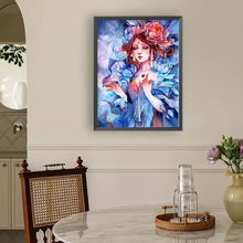 Load image into Gallery viewer, Diamond Painting - Full Round - Flower Goddess (30*40CM)