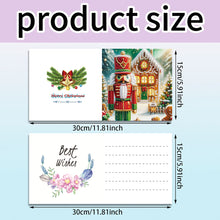 Load image into Gallery viewer, 6PCS DIY Nutcracker Diamond Art Greeting Cards Congratulations Cards & Gifts