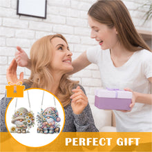 Load image into Gallery viewer, 2pcs 2D Flat DIY Diamond Art Pendant Diamond Painting Set (Daisy Gnome)