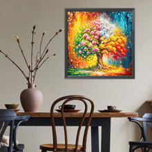 Load image into Gallery viewer, Diamond Painting - Full Round - Dream Four Seasons Tree (50*50CM)
