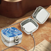 Load image into Gallery viewer, Peacock Diamond Art Storage Case Diamond Painting Mirror Organizer Box for Women