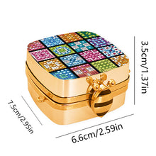 Load image into Gallery viewer, Peacock Diamond Art Storage Case Diamond Painting Mirror Organizer Box for Women