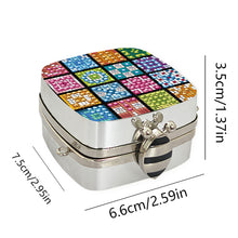 Load image into Gallery viewer, Peacock Diamond Art Storage Case Diamond Painting Mirror Organizer Box for Women