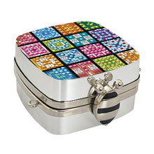 Load image into Gallery viewer, Peacock Diamond Art Storage Case Diamond Painting Mirror Organizer Box for Women