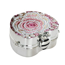 Load image into Gallery viewer, 2Pcs Succulent Diamond Art Storage Case Rhinestone Jewelry Box 5D Diy Coin Purse