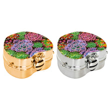 Load image into Gallery viewer, 2Pcs Succulent Diamond Art Storage Case Rhinestone Jewelry Box 5D Diy Coin Purse