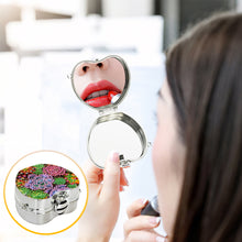 Load image into Gallery viewer, 2Pcs Succulent Diamond Art Storage Case Rhinestone Jewelry Box 5D Diy Coin Purse